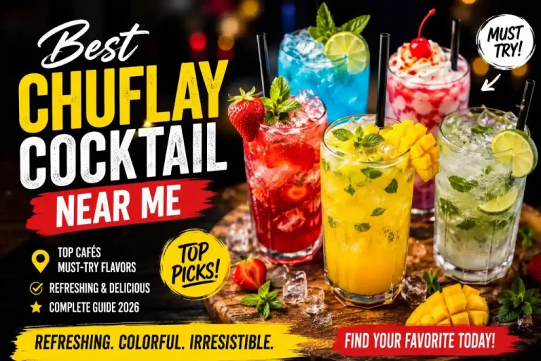 Best Chuflay Cocktail Near Me