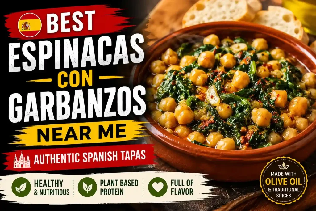 Best Espinacas Con Garbanzos Near Me